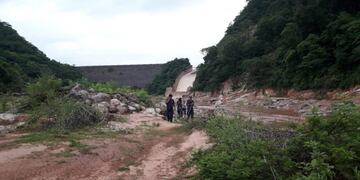 Dique Itiyuro\u002E (Prensa Policía de Salta)