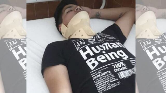 Pablo Palacios atacado salvajemente en San Luis