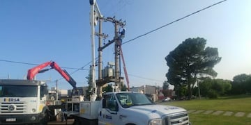 Se restableció el servicio eléctrico en la costanera de Viedma