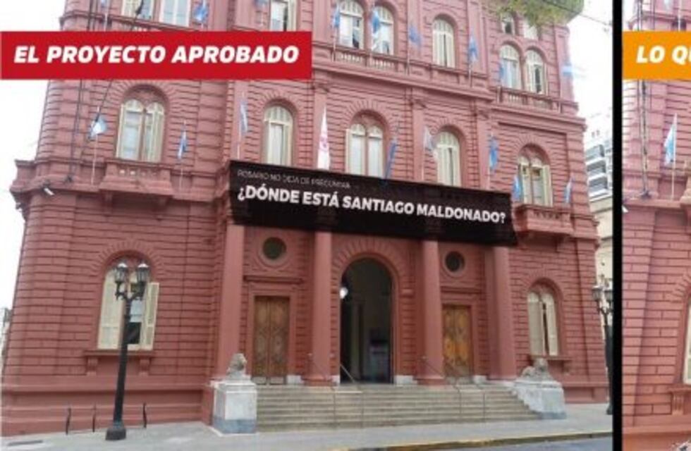 Cruces entre Monteverde y Ghirardi por el cartel municipal de Santiago Maldonado