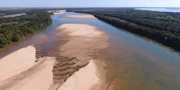 Río Paraná en bajante crítica: se reforzarán las medidas de contingencia\u002E (Web)\u002E