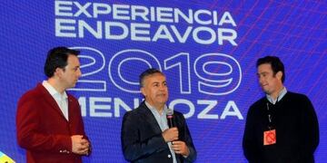 El gobernador Alfredo Cornejo participó este miércoles de la apertura de la Experiencia Endeavor Mendoza 2019\u002E