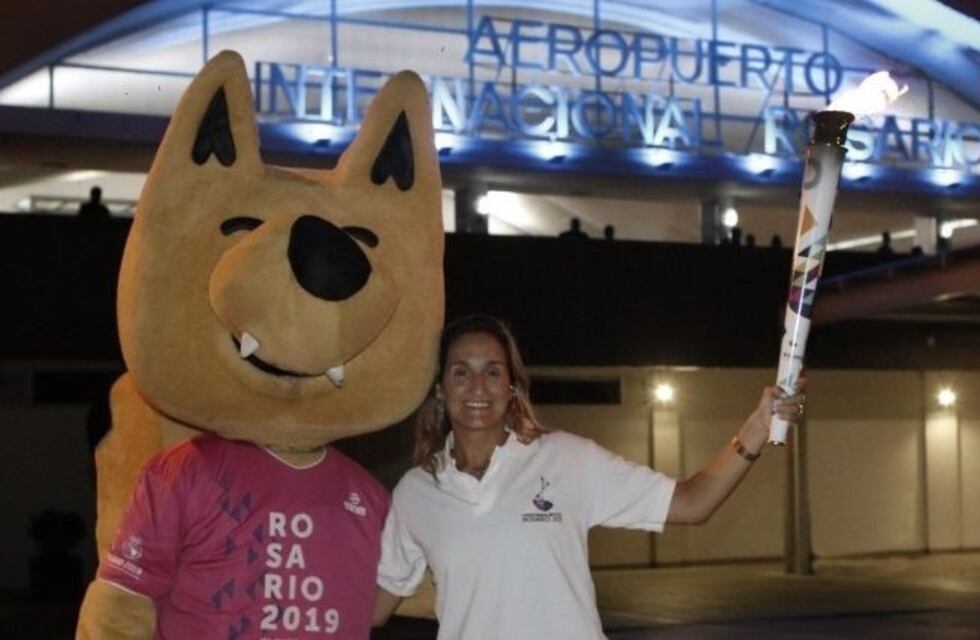 La Antorcha de los Suramericanos de Playa llega a la Calle Recreativa