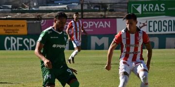 Alan Aguirre, con mucho trabajo para contener la ofensiva Verde\u002E Y no siempre ganó\u002E