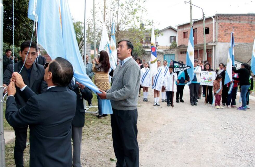 En Chijra se rindió homenaje a héroes jujeños del ARA Gral. Belgrano