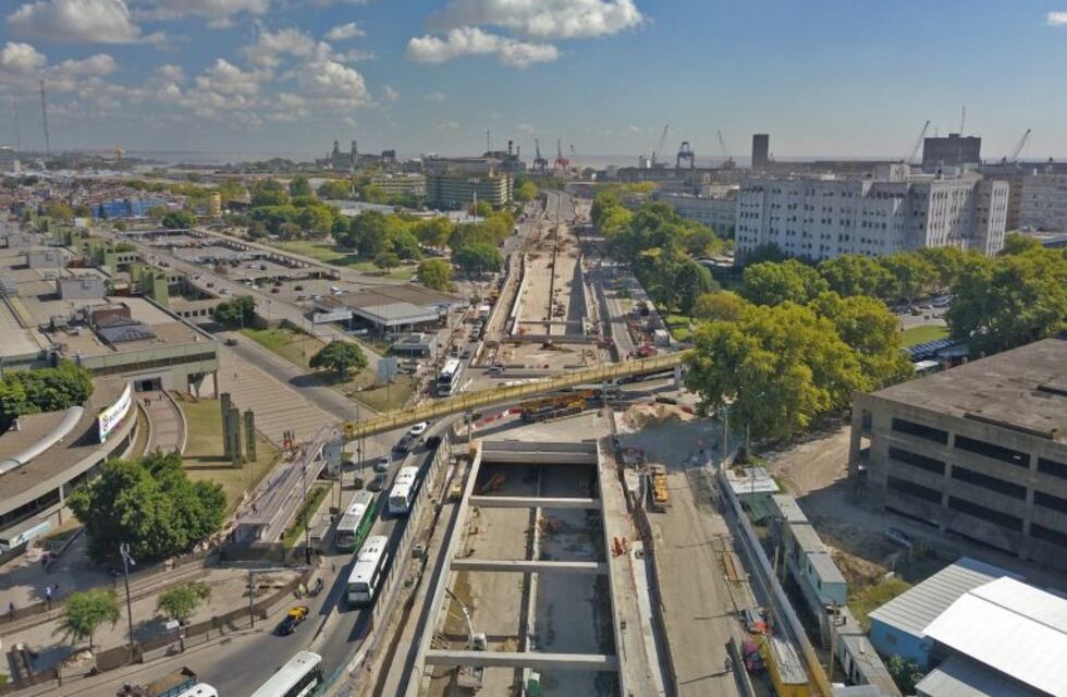 Continúan las obras en el Paseo del Bajo: ¿cómo va a ser?