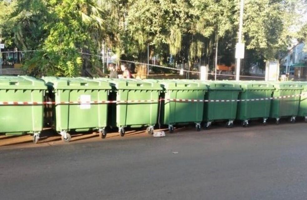 Eldorado: nuevos contenedores de basura para varios puntos de la ciudad