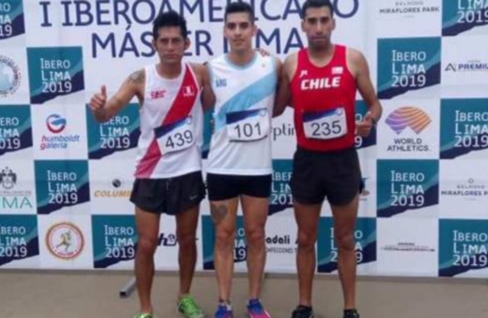 El atleta fueguino Pablo Ernaga se consagró campeón en Perú