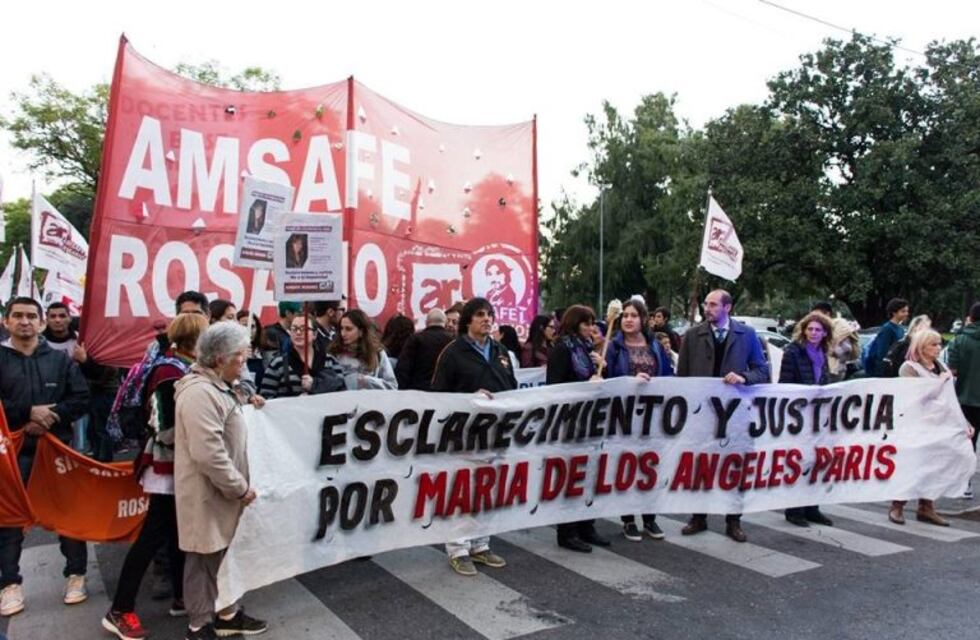 Los maestros anunciaron una nueva manifestación por el caso de María de los Ángeles Paris