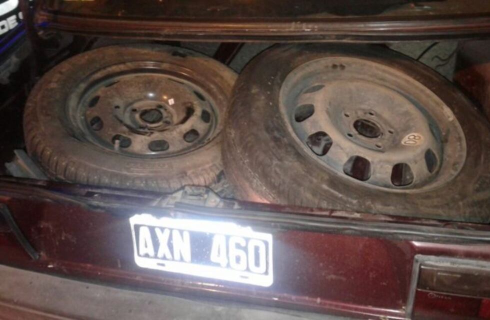 Detuvieron infraganti a roba ruedas en pleno centro rosarino