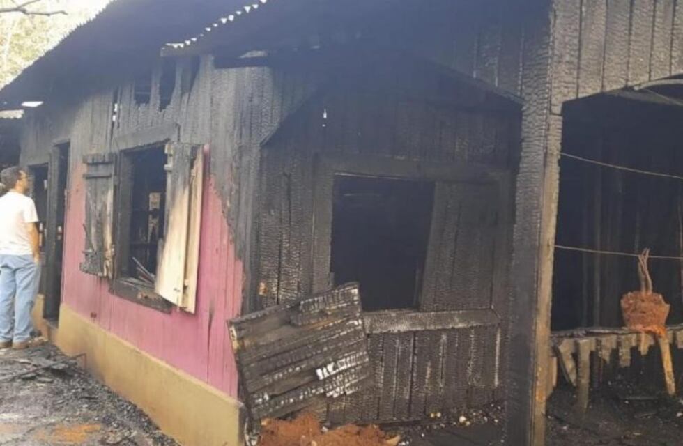 Jardín América: incendió su casa por dormirse con un cigarrillo encendido
