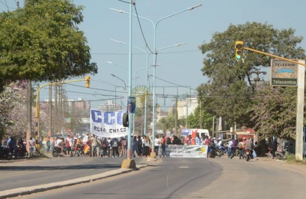 Manifestantes cortaron uno de los accesos principales a Resistencia
