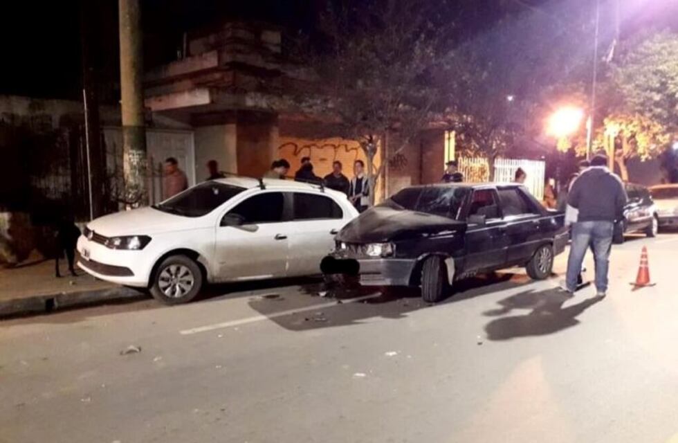 Villa Allende: triple choque sobre Av. Goycoechea