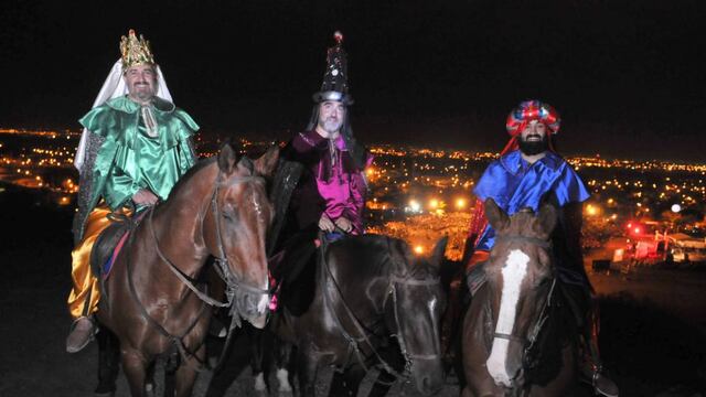 Los Reyes Magos pasan este viernes en la noche por Mendoza