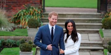 El príncipe Harry y Meghan Markle renunciaron a sus funciones en la Familia Real Británica\u002E (AFP)
