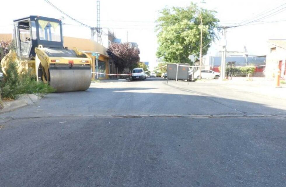 Concluyó pavimentación en calle 25 de Mayo