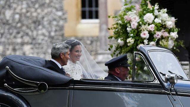 Pippa Middleton y el financista multimillonario James Matthews se casaron.