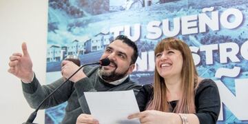 Walter Vuoto en la primera capacitación Municipal a cargo de Dora Barrancos por Ley Micaela