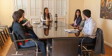 Reunión de integrantes del Plan "Te Acompaño"