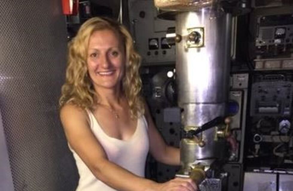 La primera submarinista del país está en el submarino perdido