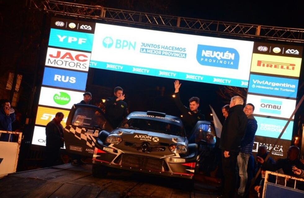 Tomas Maranzana no pudo completar el Rally de Neuquén