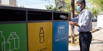 El nuevo Punto Verde inaugurado por el intendente Ulpiano Suárez en Capital