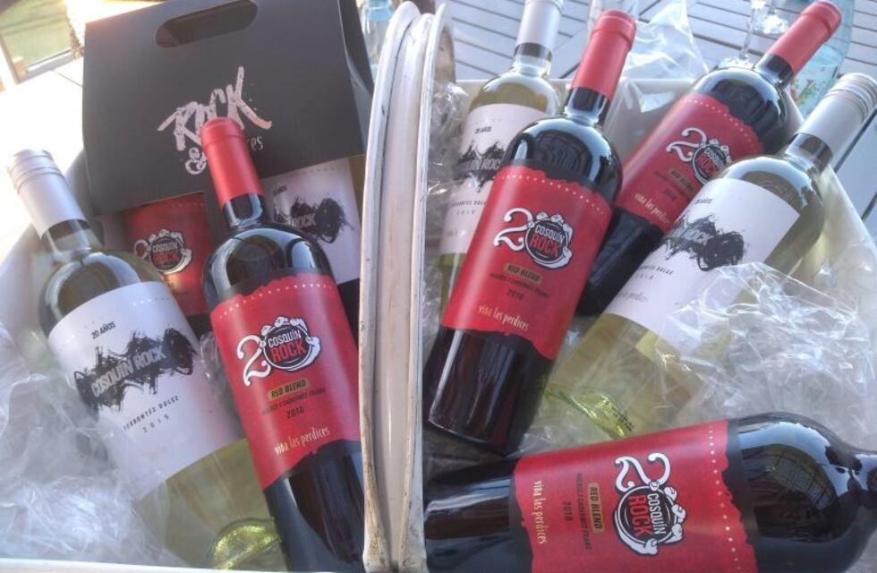 Lanzaron vinos por los 20 años de Cosquín Rock