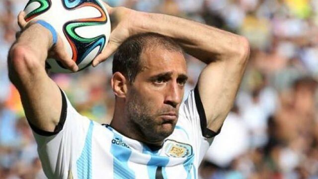Pablo Zabaleta fue dado de baja en la Selecciu00f3n Argentina por lesiu00f3n.
