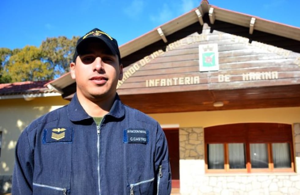 Cristian Castro: el marino fueguino que viajará a Chipre en misión de paz