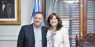 Ricardo Quintela e Inés Brizuela y Doria