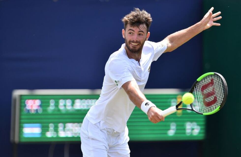 Londero no pudo contra Paire y se despidió de Wimbledon