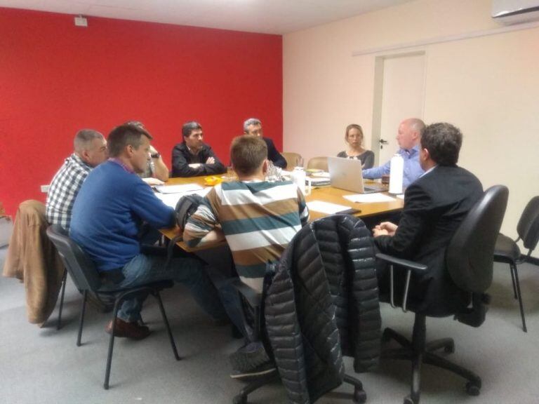 Se reunieron funcionarios de la Provincia y de ambos municipios para analizar el avance del Programa DAMI (Gobierno de La Pampa)