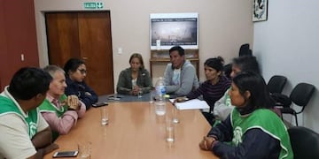 Reunión entre ATE y Municipio de Fiambalá