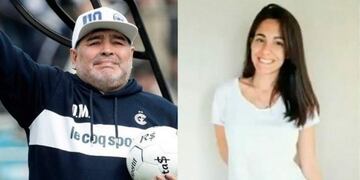 Magalí, la supuesta hija de Diego Maradona, le rogó públicamente al "Diez" que se haga el ADN
