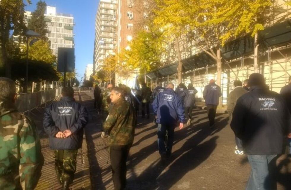 Día de la Bandera: veteranos de Malvinas se fueron disconformes en medio del acto oficial