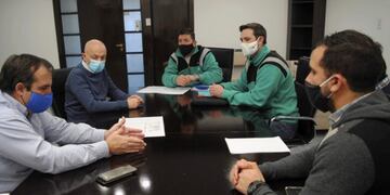 Interconectado: reunión entre el Municipio, YPF Luz y SPSE