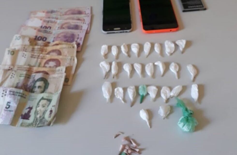 Los detuvieron con cocaína en una obra en construcción