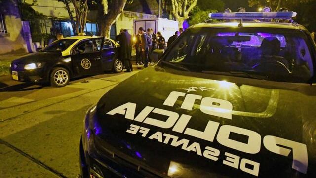 La policu00eda comenzu00f3 a investigar el crimen de un taxista rosarino en Amenu00e1bar y Rodru00edguez.