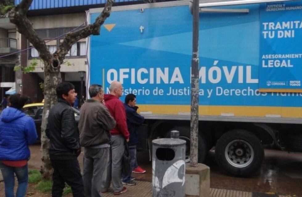 Se podrán hacer documentos en la oficina móvil del Renaper