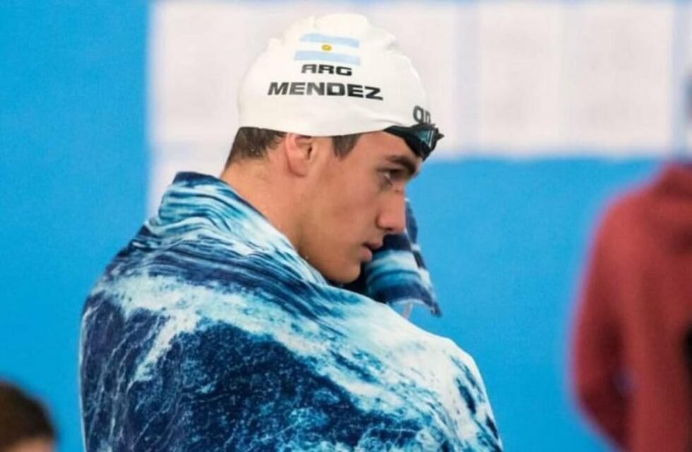 Juan Ignacio Méndez, el joven que batió el récord más antiguo de la natación argentina