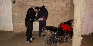 Robó una moto y la recuperaron\u002E