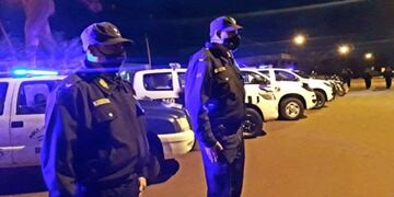 La policía se ubicó en puntos estratégicos de Oberá y las localidades vecinas\u002E