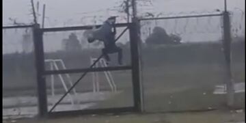 Los presos que intentaron fugarse de la cárcel de Bouwer\u002E (Captura video)