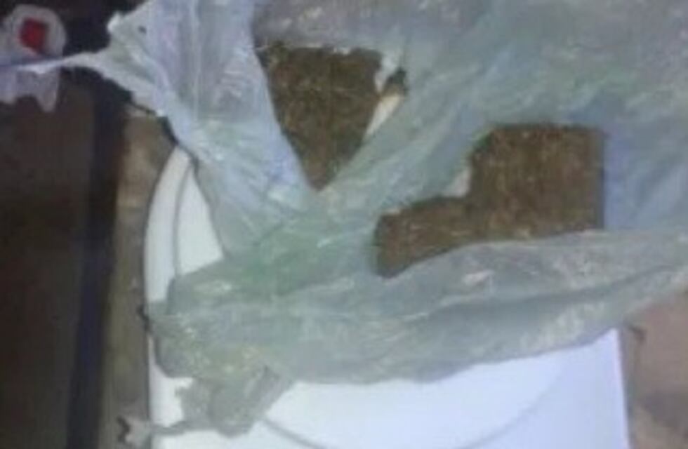 Lo requisaron en un control policial y le secuestraron dos envoltorios de marihuana