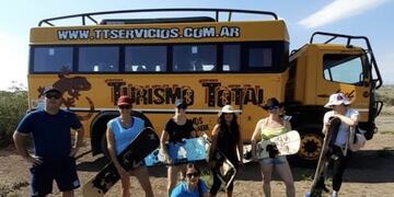 Vista de operadores turísticos a San Rafael