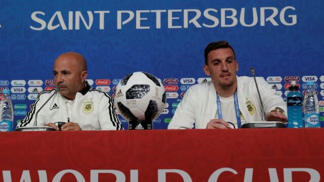 Los casildenses protagonizaron la última conferencia de prensa antes de jugar con Nigeria\u002E (Reuters)