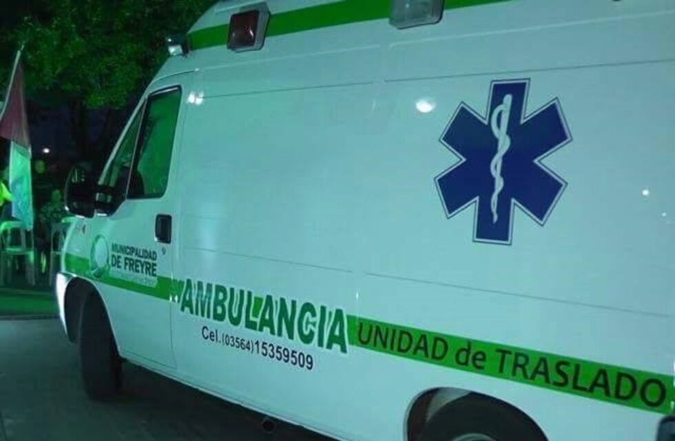 Bomberos Voluntarios de Freyre fueron parteros durante un traslado