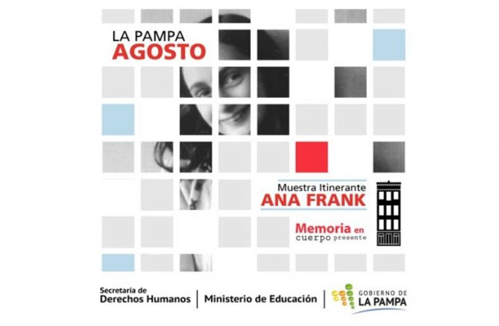 Visitará La Pampa la muestra itinerante "Ana Frank, una Historia Vigente"