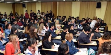 Ingresantes de la UNSL en Villa Mercedes\u002E