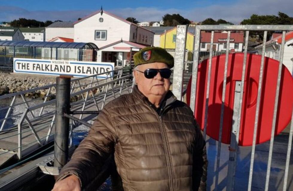 Malvinas: Ramón López volvió a las islas luego de 37 años